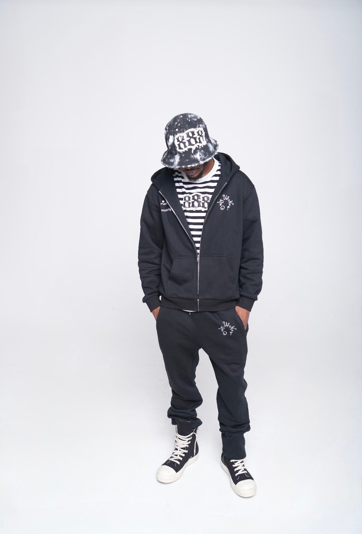 Keep Moving Forward Zip Up Tracksuit