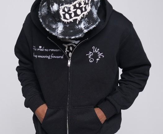 Keep Moving Forward Zip Up Tracksuit