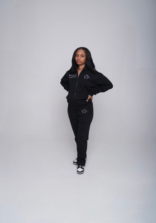 Keep Moving Forward Zip Up Tracksuit