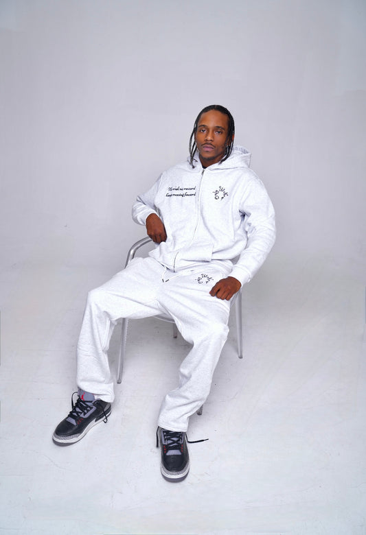 Keep Moving Forward Zip Up Tracksuit