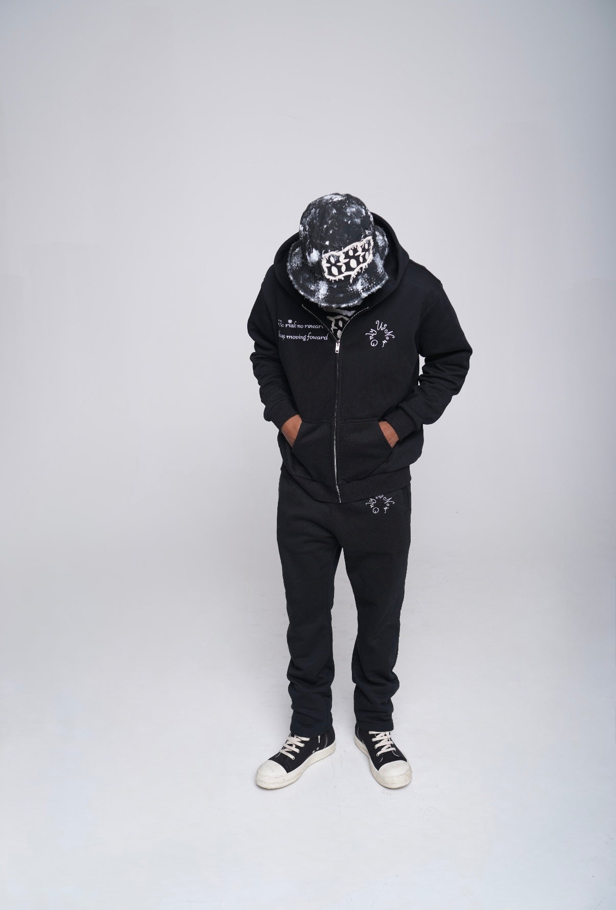 Keep Moving Forward Zip Up Tracksuit
