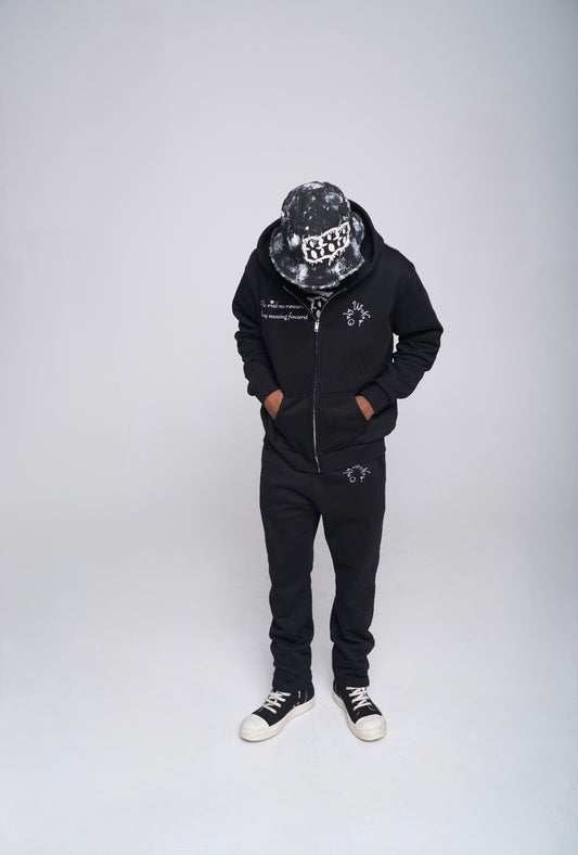 Keep Moving Forward Zip Up Tracksuit