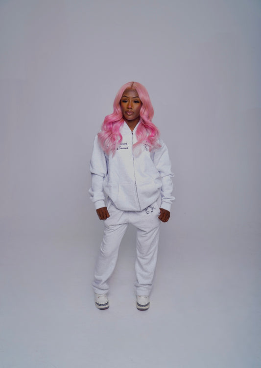 Keep Moving Forward Zip Up Tracksuit